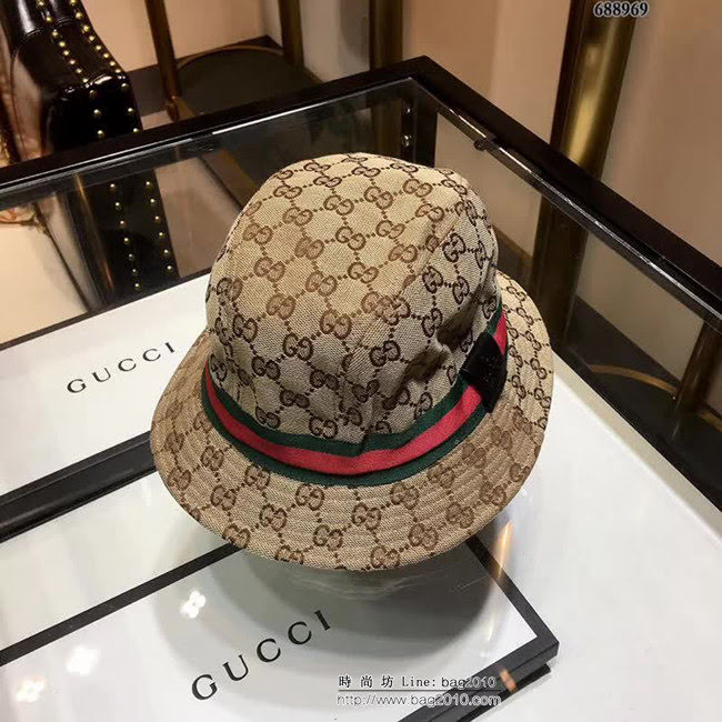 GUCCI古馳 經典款 漁夫帽 688969 LLWJ5771